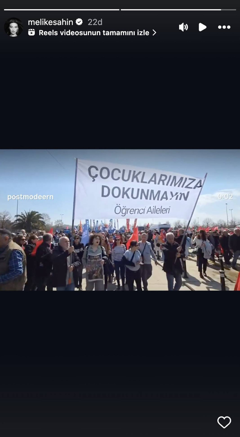İstanbul'daki dev mitingde ünlüler de yer aldı: Sosyal medyada destek paylaşımları yağdı - Fotoğraf: 10